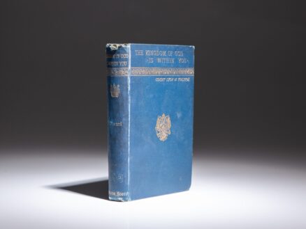 The first English language edition of The Kingdom of God is Within You by Count Leo Tolstoi.