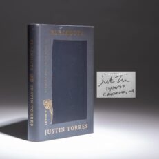 Signed first edition of Blackouts: A Novel by Justin Torres.