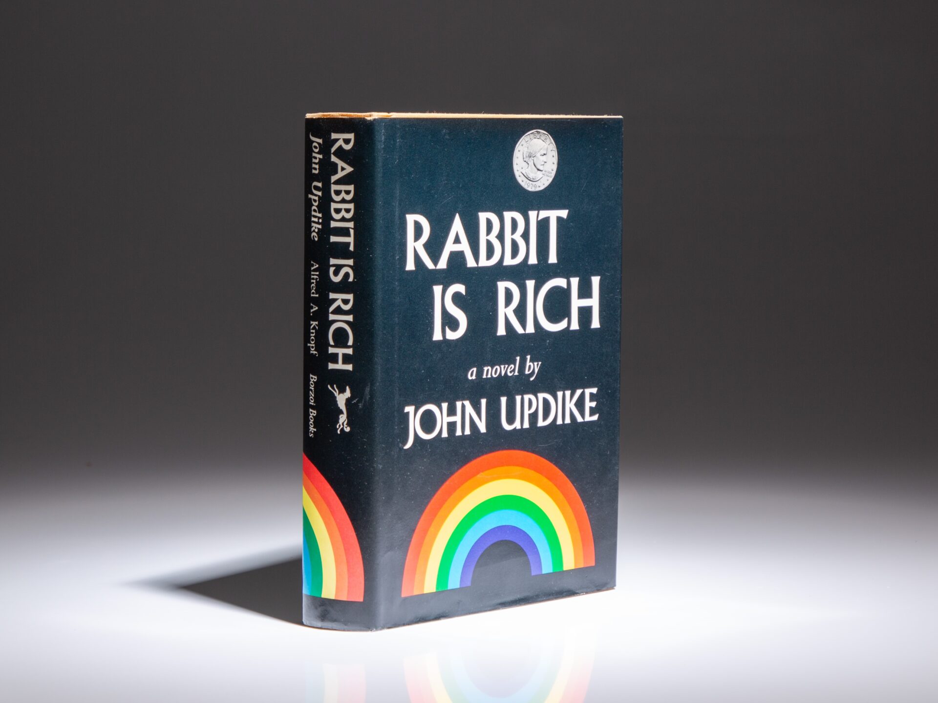 First edition of Rabbit is Rich by John Updike.