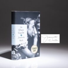 The signed first edition of The Glass Castle, a memoir by Jeannette Walls.