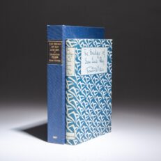 The first edition of The Bridge of San Luis Rey, published in London in 1927, in the publisher's dust jacket.
