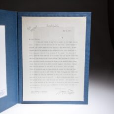 Taft Supreme Court Letter Sherman Antitrust
