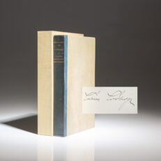 Signed limited edition of The Autobiography of Calvin Coolidge.