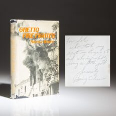 Signed first edition of Ghetto Fire Fighter by Harry J. Ahearn.