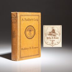 From the library of the author, A Sailor's Log by Rear Admiral Robley D. Evans.