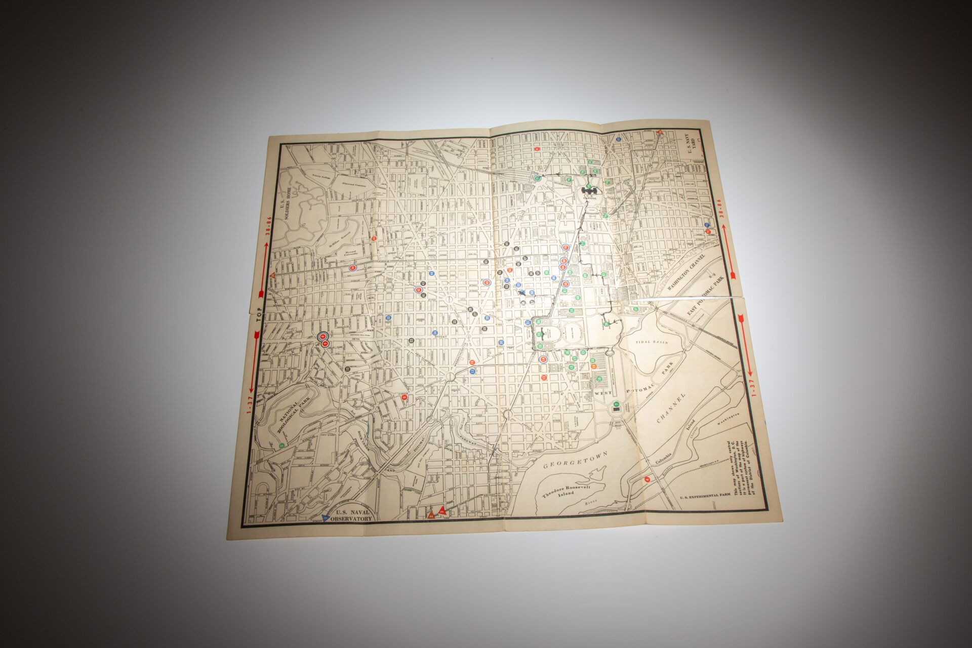 Service Men's Map of Washington - Image 3