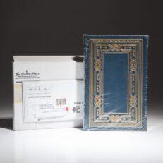 The deluxe signed edition of Band of Brothers by Stephen E. Ambrose, in the publisher's original shipping crate.