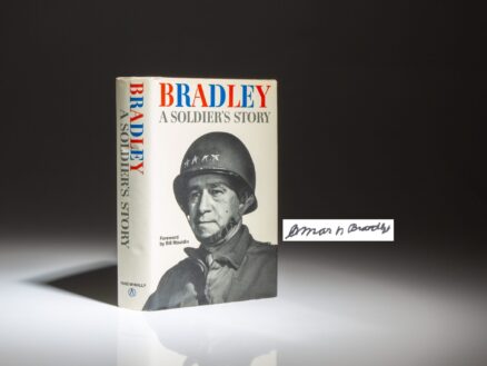 Signed copy of A Soldier's Story by General Omar N. Bradley.