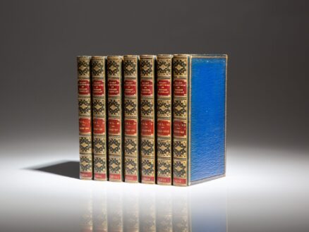 Complete set of the Diary and Letters of Madame D'Arblay, as edited by her niece, published in 1854.