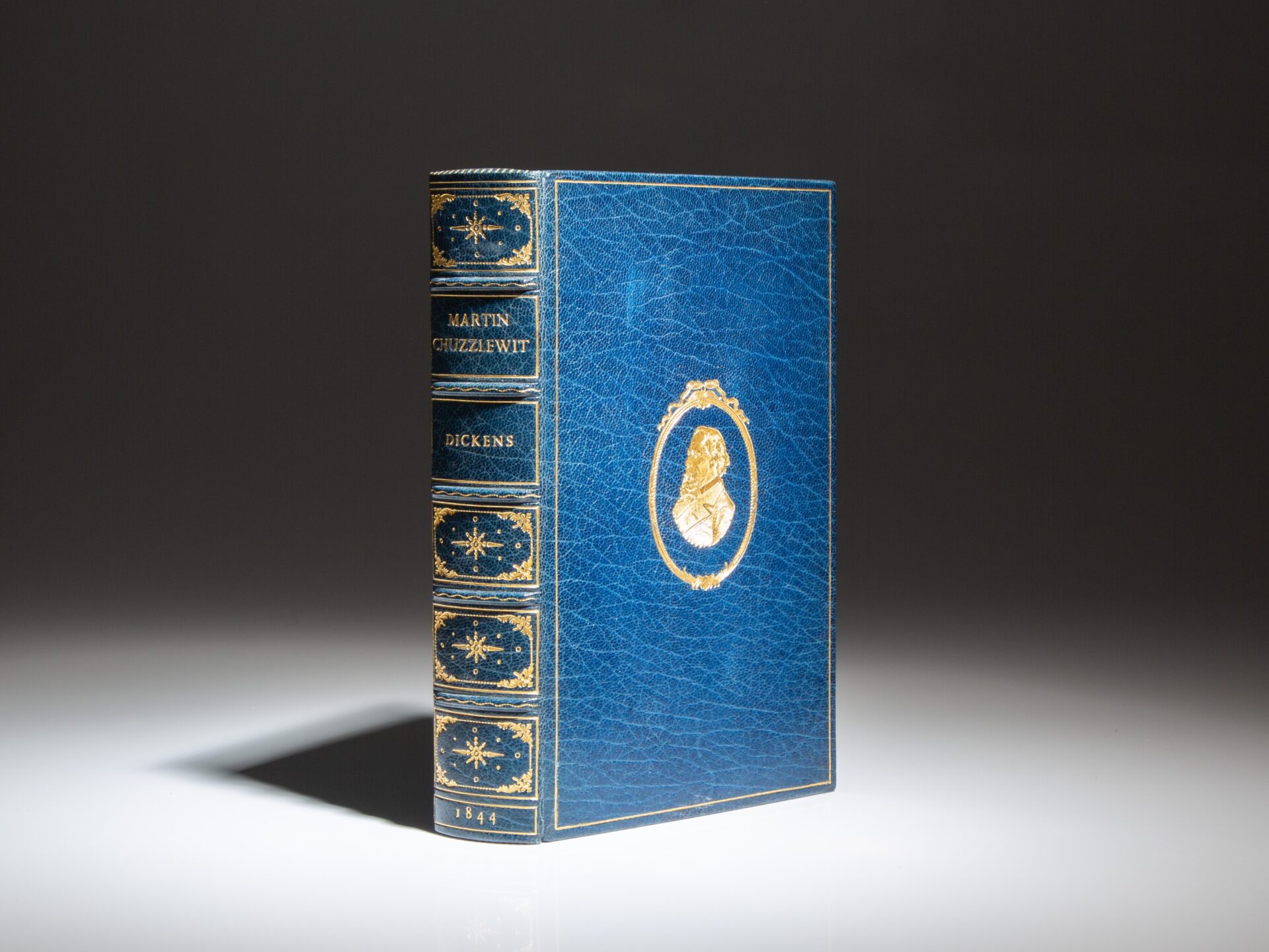 First edition, first issue of The Life and Adventures of Martin Chuzzlewit by Charles Dickens, published in 1844.