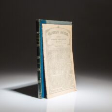 The first issue of How I Built Myself a House by Thomas Hardy, as originally published in issue 64 of the Chamber's Journal of Popular Literature, Science, and Art in 1865.