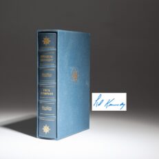 Limited edition of True Compass: A Memoir by Senator Edward M. Kennedy.
