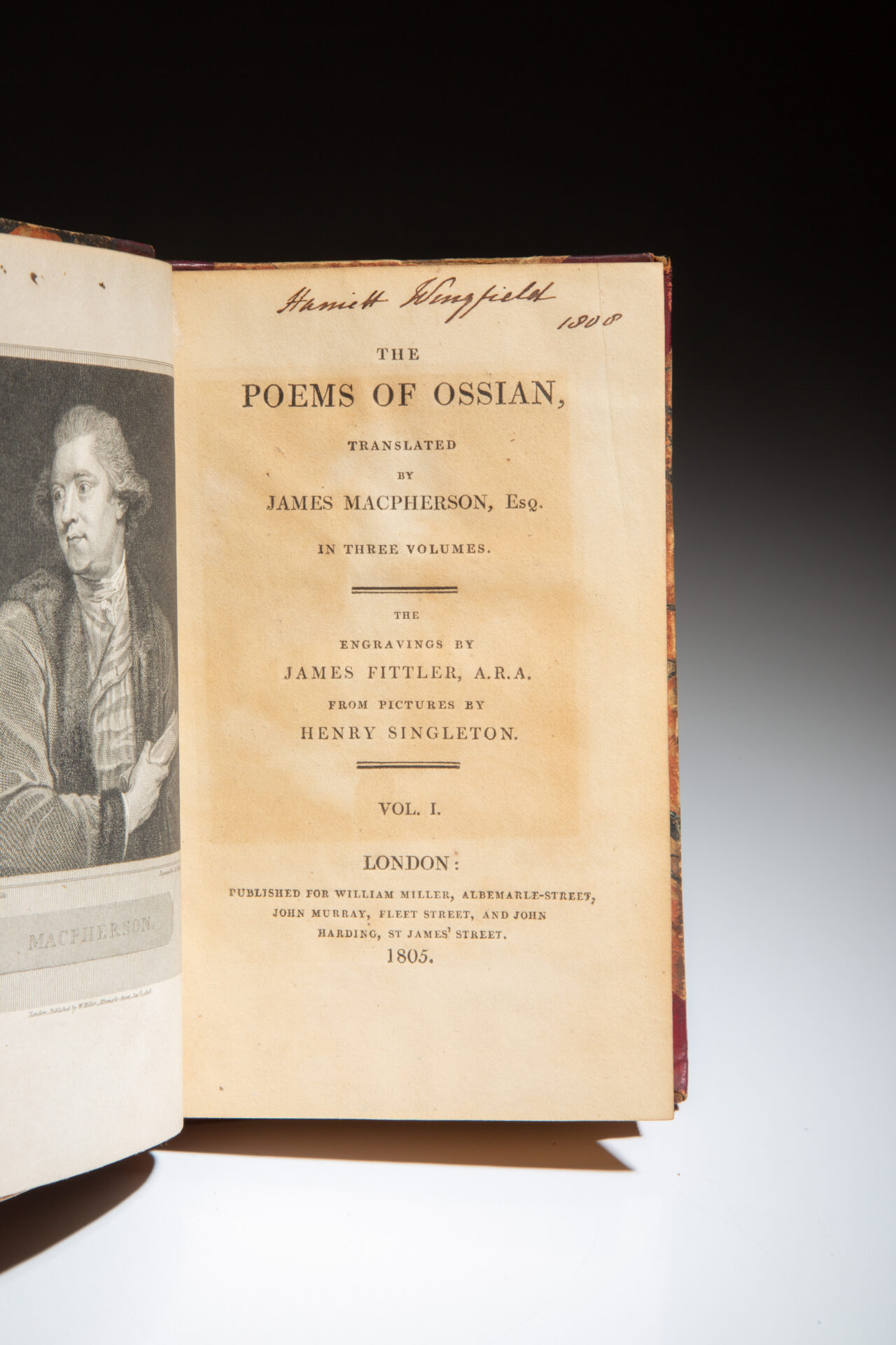 The Poems of Ossian - The First Edition Rare Books