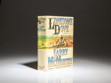 First edition, first printing of Lonesome Dove by Larry McMurtry.
