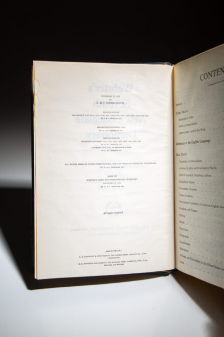 Webster's Seventh New Collegiate Dictionary - Image 3