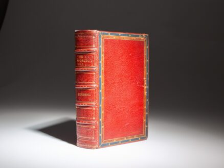The first English edition of My Experiences In The World War by Gen. John J. Pershing, in a custom binding.