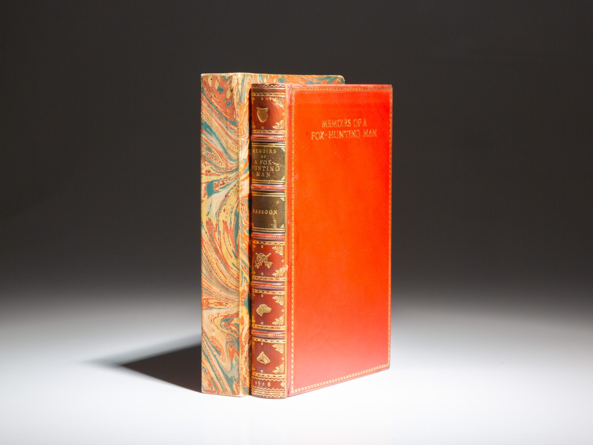 First edition, early impression of Memoirs of a Fox-Hunting Man by Seigfried Sassoon.