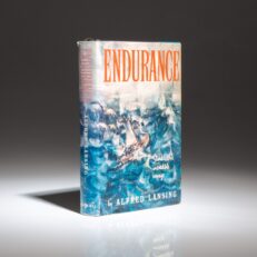 The first edition, first printing of Endurance: Shackleton's Incredible Voyage by Alfred Lansing, in the publisher's first state dust jacket.
