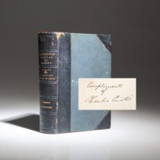 The Constitution Of The United States, Jefferson's Manual, signed by Vice President Charles Curtis.