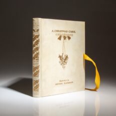Limited edition of A Christmas Carol by Charles Dickens, signed by the illustrator, Arthur Rackham.