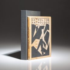 The first edition of Catholic Anthology 1914-1915, featuring the first works by T.S. Eliot to be published in book form.