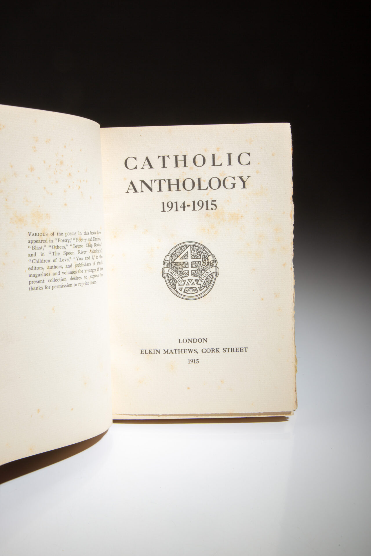 Catholic Anthology 1914-1915 - Image 3