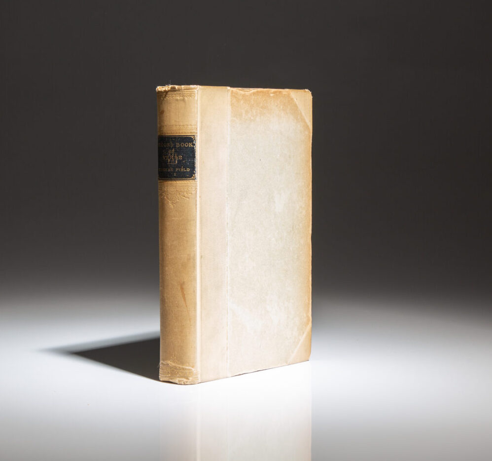 Limited edition of the Second Book of Verse by Eugene Field.