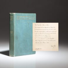 Signed first edition of Second Book of Verse by Eugene Field.