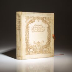 Signed limited edition of Rubáiyát of Omar Khayyám, with illustrations by Edmund Dulac, published in 1909 in London.