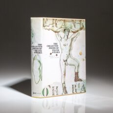 The first edition of The Collected Poems of Frank O'Hara, with the suppressed first state dust jacket by Larry Rivers.