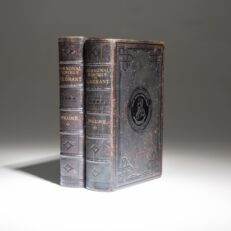 The first edition of the Personal Memoirs of U.S. Grant, in the publisher's deluxe black morocco binding.
