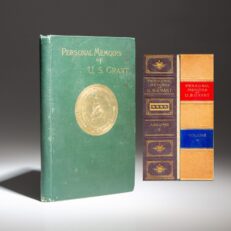 Salesman's Dummy copy of The Rise and Fall of the Confederate Government by Jefferson Davis, published in 1881.