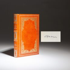 The signed limited edition of The Road To Serfdom by Friedrich A. Hayek, produced for the 40th Anniversary of the original publication.