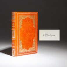 The signed limited edition of The Road To Serfdom by Friedrich A. Hayek, produced for the 40th Anniversary of the original publication.