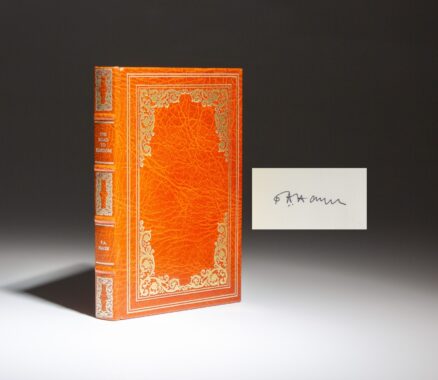 The signed limited edition of The Road To Serfdom by Friedrich A. Hayek, produced for the 40th Anniversary of the original publication.