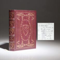 Collector's Edition of We Were Soldiers Once...And Young, inscribed by Lt. Gen. Harold G. Moore.