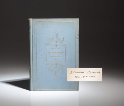 Signed by President Theodore Roosevelt, his Fifth Annual Message to the Senate and House of Representatives, delivered on December 5, 1905.