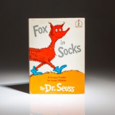 First edition, first issue of Fox in Socks by Dr. Seuss.