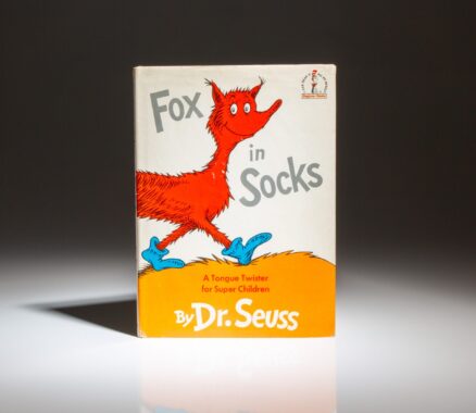 First edition, first issue of Fox in Socks by Dr. Seuss.