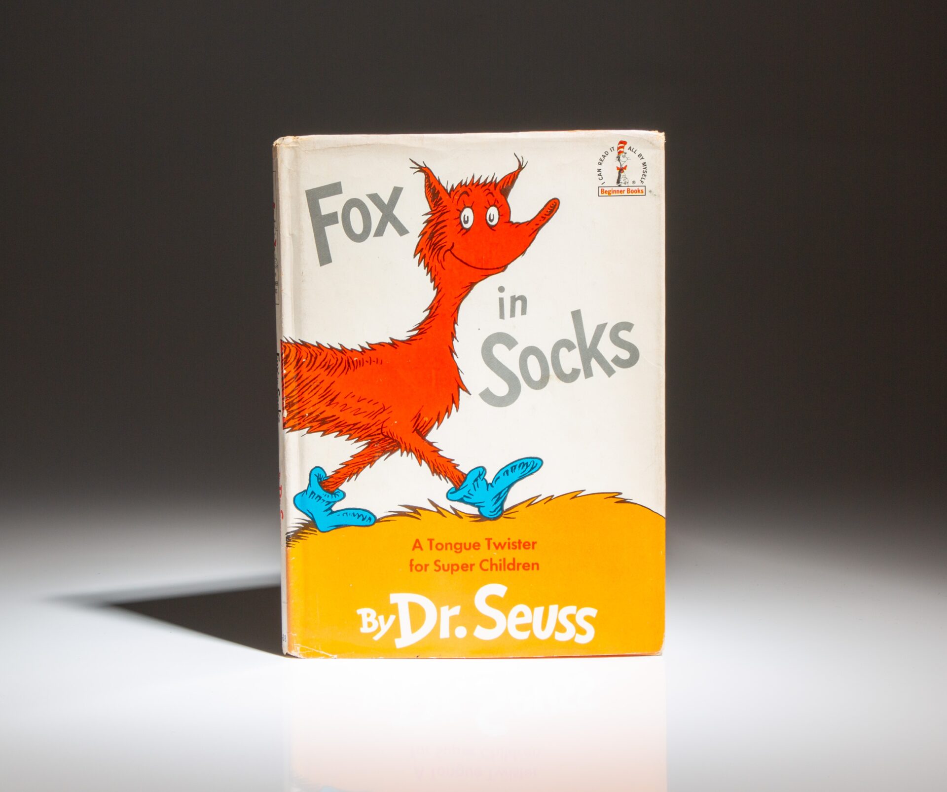 First edition, first issue of Fox in Socks by Dr. Seuss.