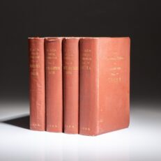 An Official Guide to Eastern Asia: Trans-Continental Connections between Europe and Asia, prepared by the Imperial Japanese Government Railways from 1913-1915. Four of the five published volumes.