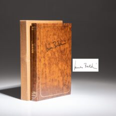 The signed limited edition of If Beale Street Could Talk by James Baldwin.