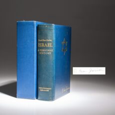 Signed limited edition of Israel: A Personal History by David Ben-Gurion.