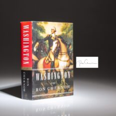 First edition, first printing of Washington: A Life, signed by Ron Chernow.