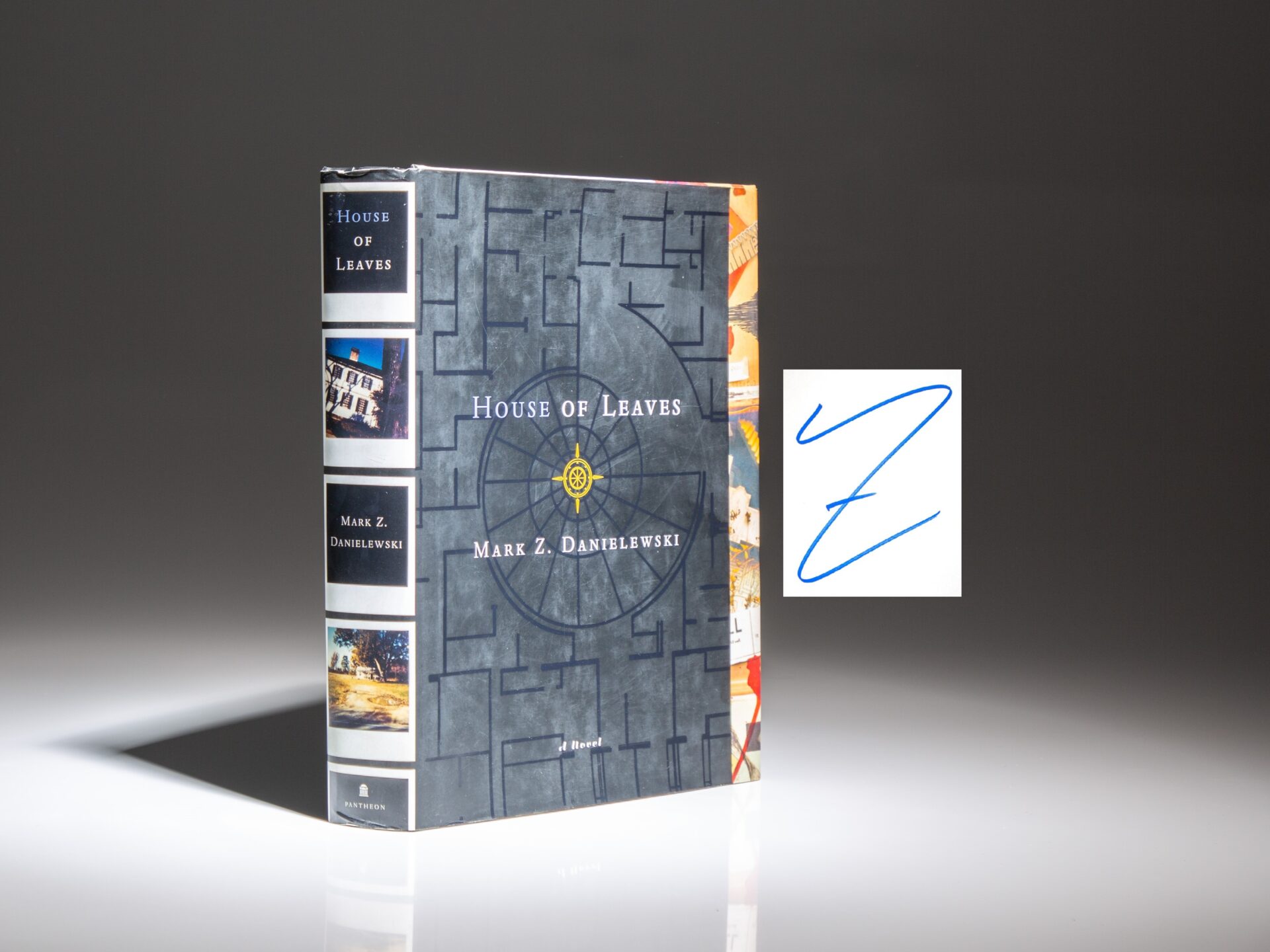 The first edition of House of Leaves by Mark Z. Danielewski, signed by the author.