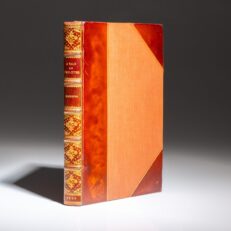 The first edition, first issue of A Tale Of Two Cities by Charles Dickens, published in London in 1859.