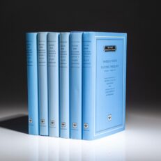 The first edition of Platonic Theology by Marsilio Ficino, the English translation by Michael J.B. Allen, complete in six volumes.