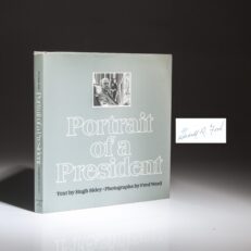 The first edition of Portrait of a President, signed by President Gerald R. Ford.