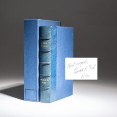 Signed first edition, first printing of A Time To Heal by President Gerald R. Ford, in a custom binding.