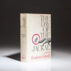 The first American edition of The Day of the Jackal by Frederick Forsyth.